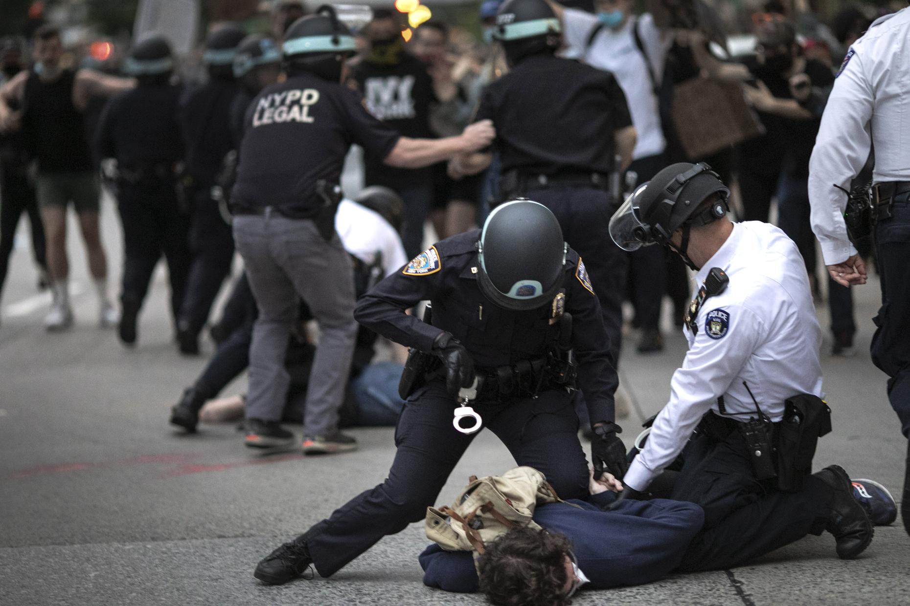 Police brutality smother