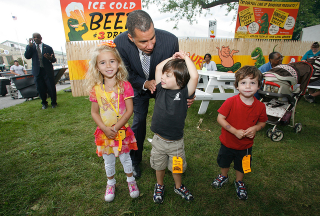 Governor Paterson at the State Fair