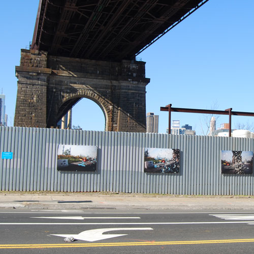 When it opens like this, up is not over will be on view through October 31.