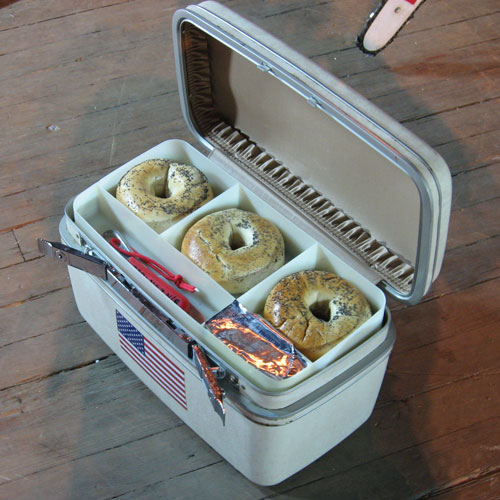 Poppy seed bagels brought to space to cultivate opium poppies on Mars. Poppies will be used for a spice 'melange,' which is a synthetic hybrid of opium and petroleum that will be used to 'fold space.'