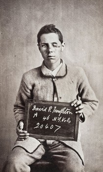 David R. Templeton, Co A 46 NY, Wounded at Petersburg, April 2, 1865. (After Treatment).