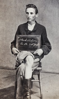 Michael Ashen, Co H 9 NY Cavalry, Typhoid Fever, Discharged September 28, 1865.