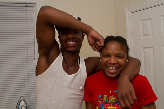 Tyrieshia and Antoine. “She’s the best sister in the world” he says. “In life, we support each other. I can’t remember the last time we were mad at each other.”
