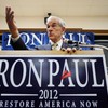 Republican presidential candidate Rep. Ron Paul (R-TX) speaks at the town hall in the Erickson Public Library during a campaign stop on December 8, 2011 in Boone, Iowa. 