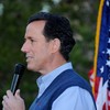 Republican presidential candidate and former U.S. Sen. Rick Santorum speaks at a town hall meeting at the Tea Party and Republicans Uniting Nevada Conservatives