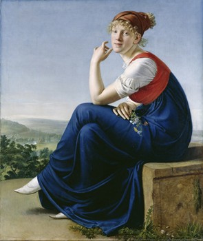 Gottlieb Schick, Portrait of Heinrike Dannecker, 1802
