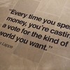 spending money vote quote