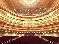 Carnegie Hall, considered one of the world's great examples of acoustic design. 