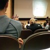 students in college lecture hall