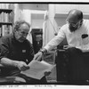 A shot Ai Weiwei took in 1989 of the photographer Robert Frank and the beat poet Allen Ginsberg.