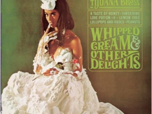 Musician and composer Herb Alpert recorded more than a dozen records during his years with the Tijuana Brass in the 1960s. Each record had its own distinct cover – perhaps the most famous is Whipped C