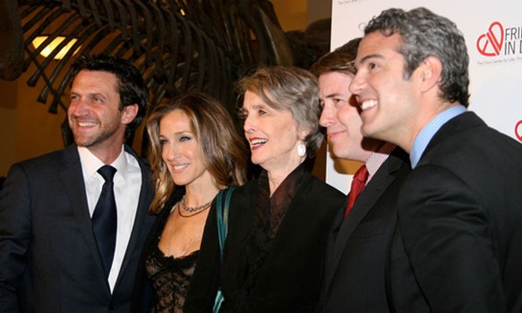 Sarah Jessica Parker was one of the hosts of the Friends In Deed benefits at the Natural History Museum on Monday night. The  non-profit crisis center for life-threatening illness founded in 1991.