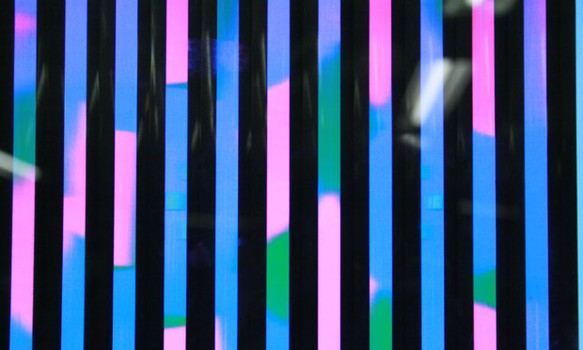 A close up of “Union Square in Motion,” which was made by Professors Joshua Spodek and Anezka Sebek in the Parsons Art, Media, and Technology program.