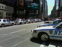 NYPD in Times Square