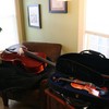 Cello and violin