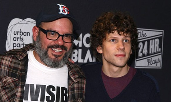 David Cross and Jesse Eisenberg.