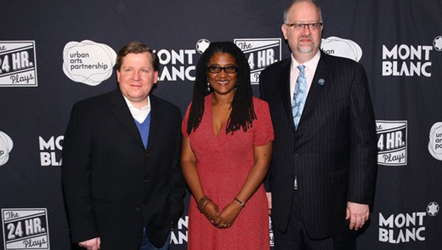 David Lindsay Abaire, Lynn Nottage and Doug Wright.