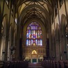 inside Trinity Church in Manhattan