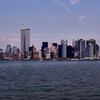 The New York City skyline, before the attacks of Sept. 11, 2001. 