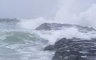 A stormy day at sea.