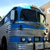 blue bus