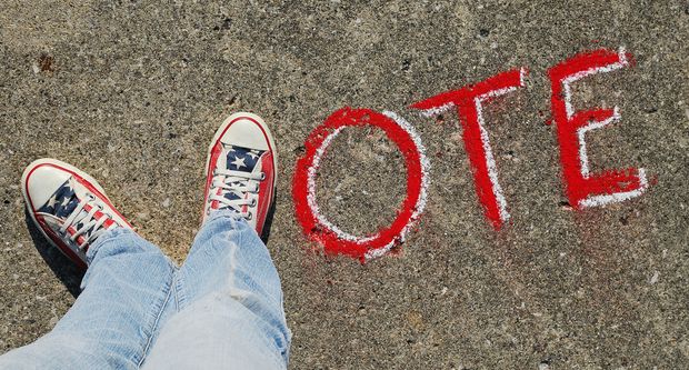 vote, with ones feet