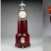 This mahogany 19th-century Gueridon Table and this Shelf Clock both became part of the White House collection in 1961.