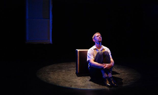 Donnie Mather plays the lead in the one-man show 'Kaddish (or The Key in the Window).'