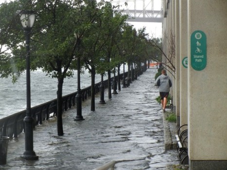 Another shot of the 71st St. Pedestrian Bridge.
