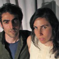 Snowblink (Daniela Gesundheit) and Luxury Pond (Dan Goldman) perform with Caley Monahon-Ward in the WNYC Studio on Spinning On Air with David Garland