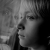 sad child reflection