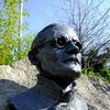 statue of James Joyce at University College Dublin