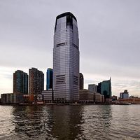 Goldman Sachs tower in Jersey City