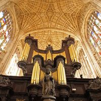 Organ in Chapel at King's College, Cambridge