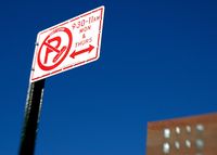 Alternate Parking Sign