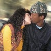 Mixed race couple