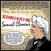 Samuel Clemens cartoon