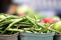 green beans, vegetables