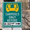 Carpools only