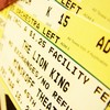 ticket to The Lion King at the Minskoff Theater
