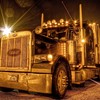A long-haul truck