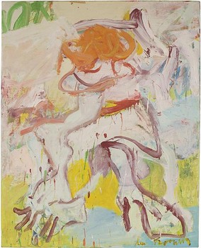 Abstract Expressionist Willem de Kooning gets a show of works from the '60s and '70s at Pace Gallery on 57th Street. Shown here: 'Woman,' from 1969