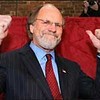 U.S. Sen. Jon Corzine gives gives thumbs up after casting his vote in Hoboken, N.J., Tuesday, Nov. 8, 2005. (AP Photo/Tim Larsen)