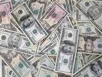 American dollar bills money