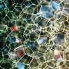 Bubbles turn out to be a pretty good model for the clumpiness of matter -- lots of stuff along the edges and not much else in between.