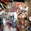 Peeking into the artist's studio
