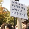 Occupy Wall Street demonstrator