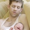 Dad and daughter.