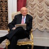 Former New York City Mayor Ed Koch at the celebration of his 85th Birthday in 2009