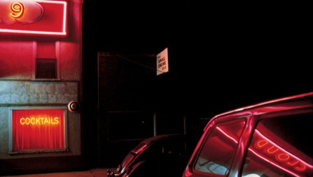 'Cloud 9 Bar, Elko, Nevada.' An image by NatGeo shooter William Albert Allard at the Steven Kasher Gallery, in Chelsea.